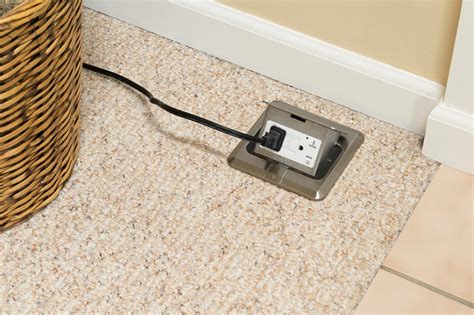 electric floor box|floor mounted electrical outlet boxes.